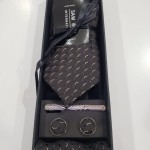 Presley Neckties + clip + cufflins