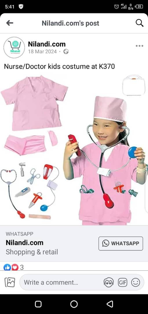 Surgeon doctor careers day outfit