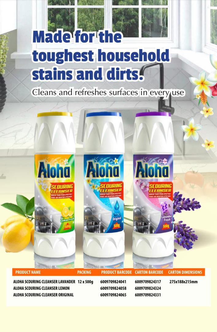 Aloha Scourer Assorted 12 X 500 Gm