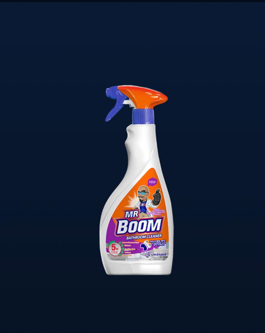 Mr Boom Bathroom Cleaner 500ml X 12