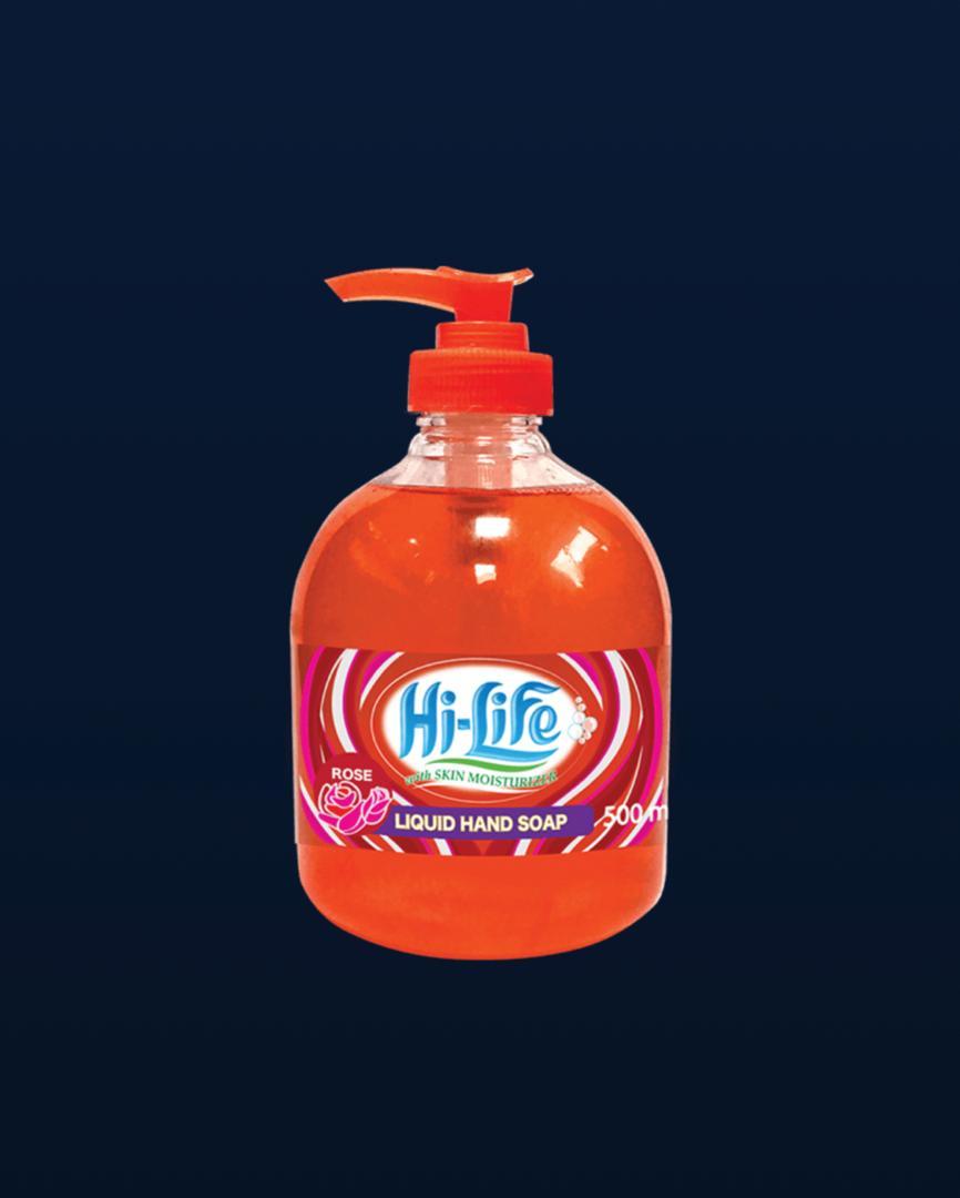 Hilife Hand Wash Rose 12 X 450ml