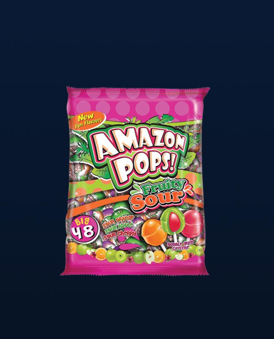 Amazon Sour Pops 16x50 Units
