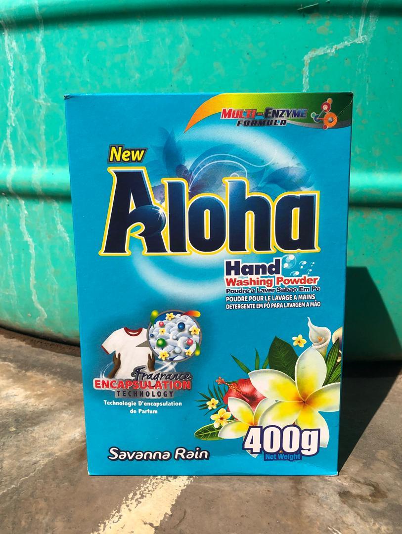 ALOHA S.RAIN POWDER BOXES 36 X 400G