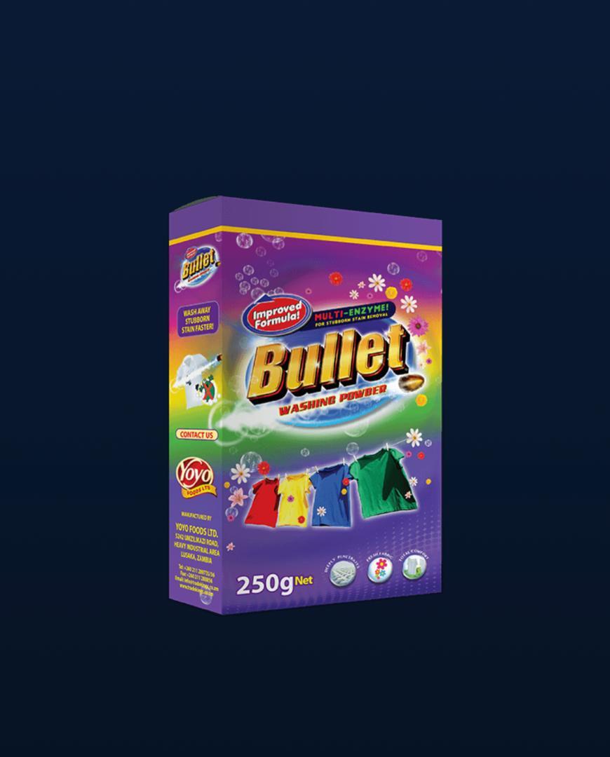 Bullet Powder Boxes 60 X 250gm