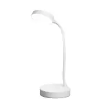 Rechargeable Desk Lamp with Flexible Gooseneck & Adjustable Brightness