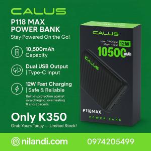 CALUS P118 MAX Power Bank